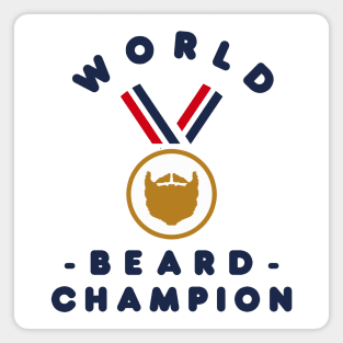 World Beard Champion Magnet